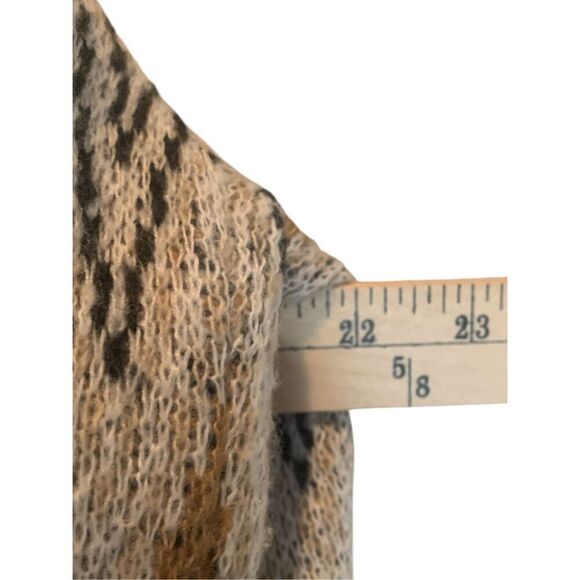 BY DESIGN ROCCO DIAMOND BLAZER IN BROWN WOMEN'S SIZE LARGE - Picture 5 of 5